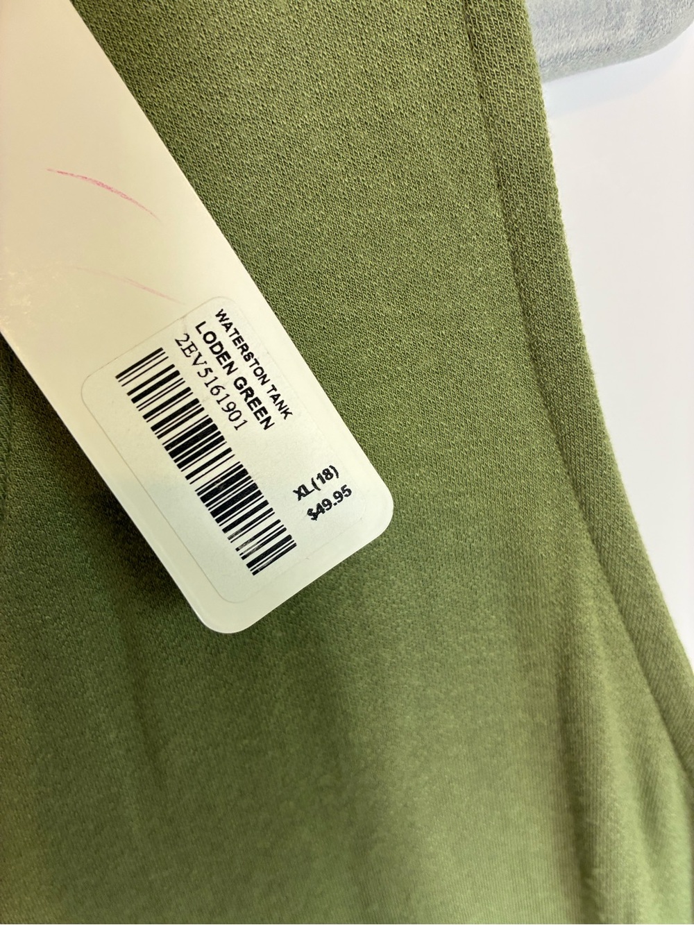 Soft Surroundings Olive & Coral Pink V‑Neck Tunic Tanks | Size XL (NWT Set of 2) - Picture 10 of 16